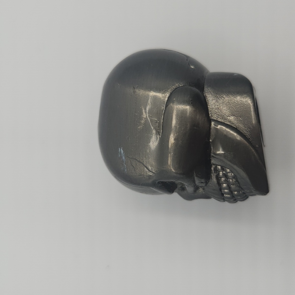 Solid Skull Large Hole Bead Hematite? - image 4